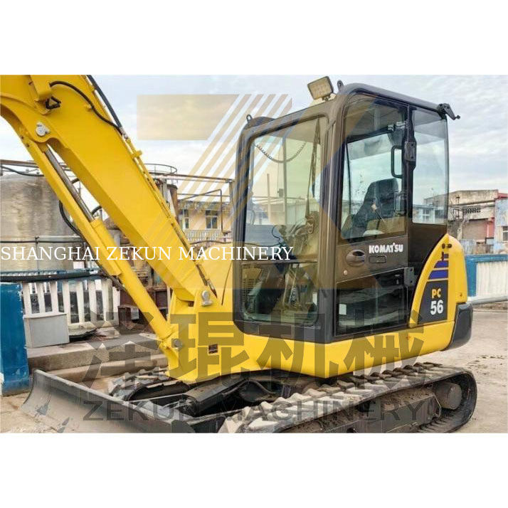 حفرة كوماتسو PC56 مستعملة بسعة 0.2m3 و 0-2000 ساعة عمل