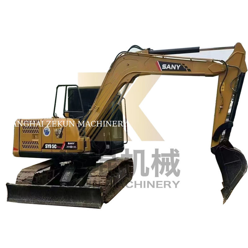 الحفرة المصغرة المستخدمة SANY SY55C SY60C SY75C SY95C SY135C SY215C Pro مع محرك Kubota