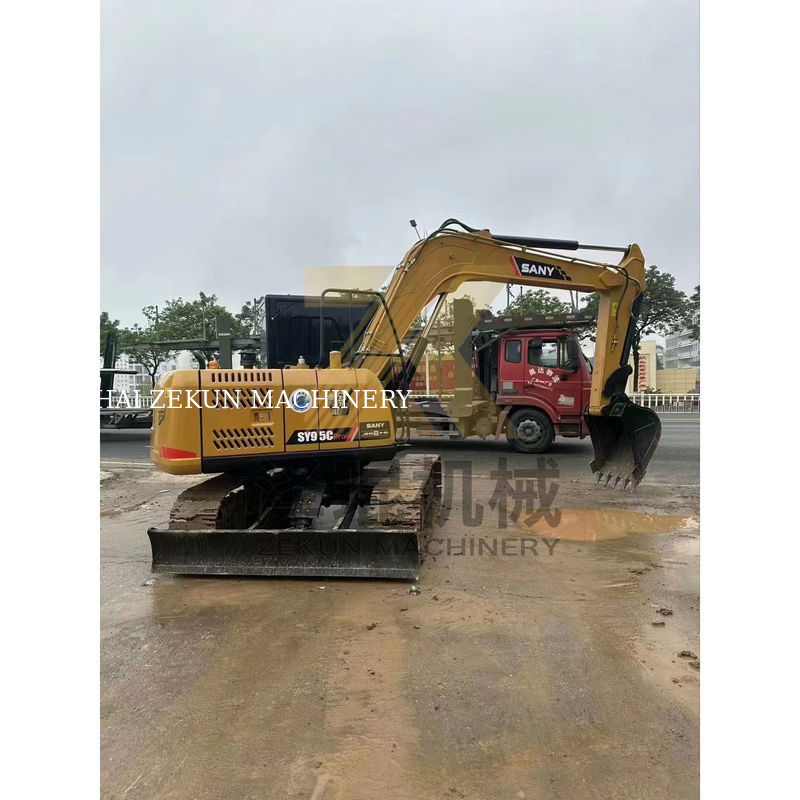 الحفرة المصغرة المستخدمة SANY SY55C SY60C SY75C SY95C SY135C SY215C Pro مع محرك Kubota