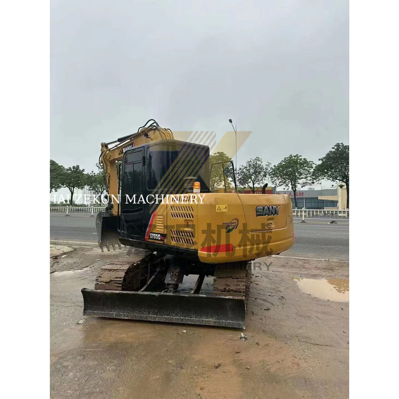 الحفرة المصغرة المستخدمة SANY SY55C SY60C SY75C SY95C SY135C SY215C Pro مع محرك Kubota