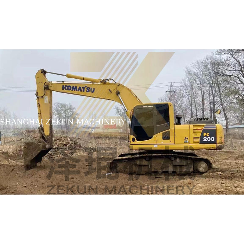 اليد الثانية PC200-7 كوماتسو PC200-7 كراولر ديفر في شنغهاي PC-200-8M0 2019