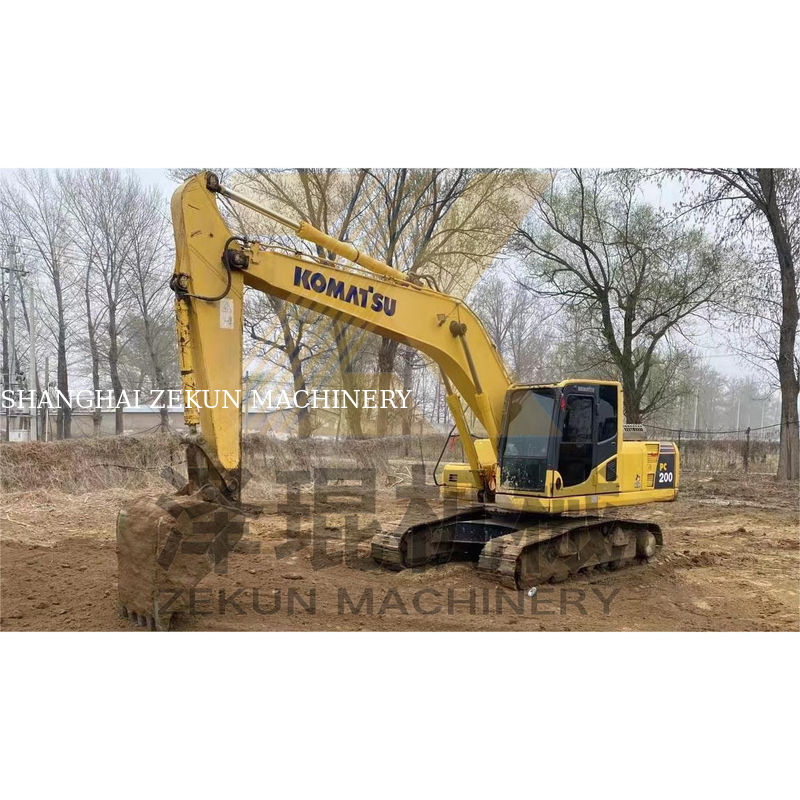 اليد الثانية PC200-7 كوماتسو PC200-7 كراولر ديفر في شنغهاي PC-200-8M0 2019