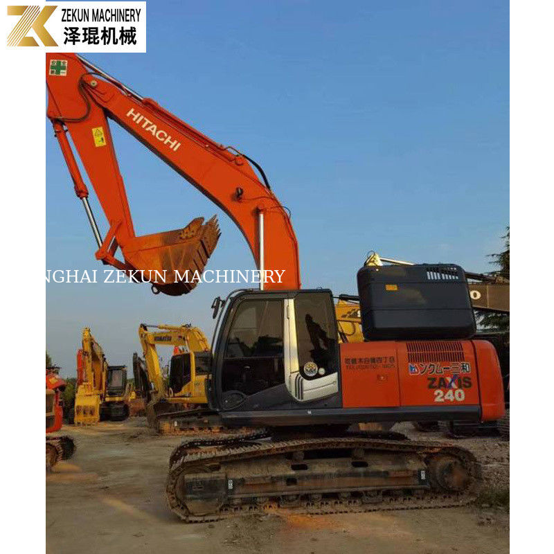 24 طن حفرة هيتاشي ZX240 مستعملة الصمام الهيدروليكي الأصلي 132KW ZX60 ZX70 ZX120