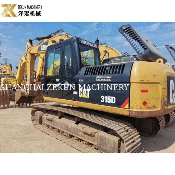 كاتربيلر 315D 15 طن حفر مستعمل مع صمام هيدروليك CAT ومضخة هيدروليكية