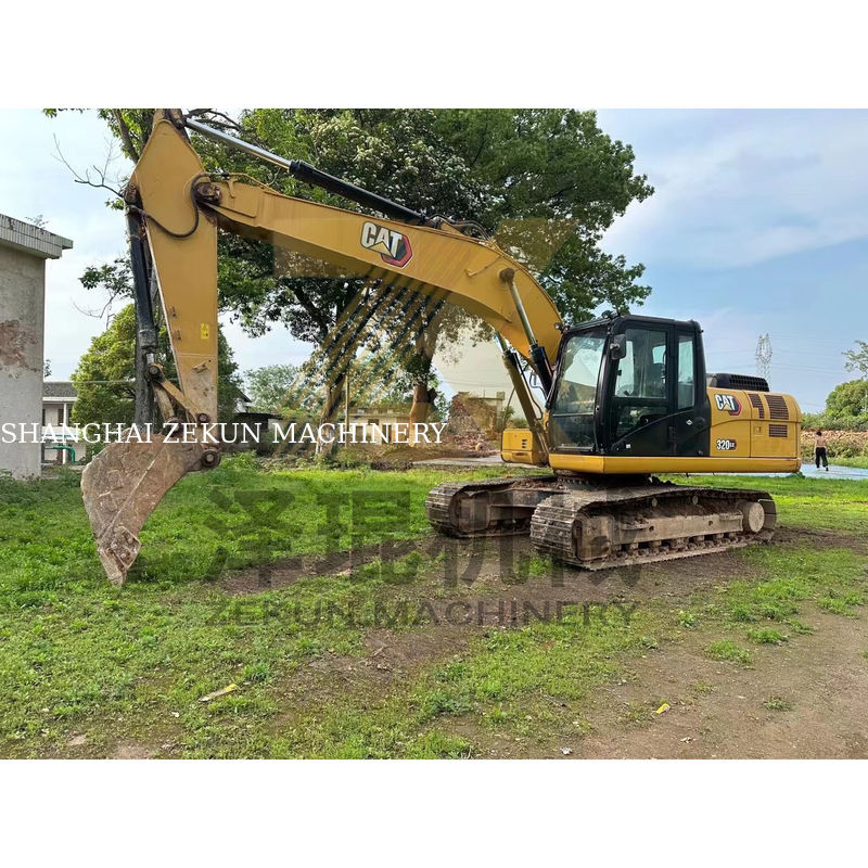 حفرة CAT 320GX مستعملة محرك C4.4 داخل 20 طن وزن تشغيل في شنغهاي