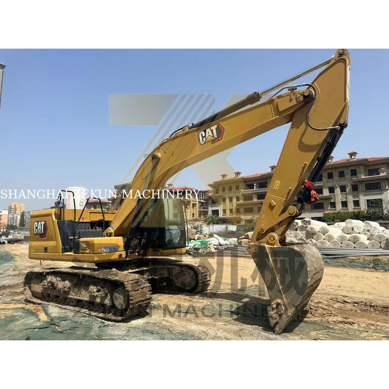 حالة تشغيل جيدة صمام هيدروليك آخر 320D GC 50 طن 2005 عرض القطط
