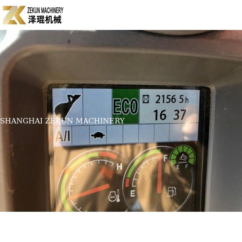 الحفارات المستعملة 12 طن هيتاشي ZX120 الحفارة ZX120-6 مع أسطوانة هيدروليكية أصلية