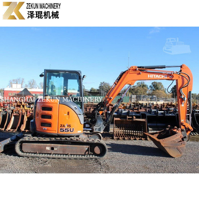 حفرة هيتاشي ZX55-5A ذات السعة 0.19m3