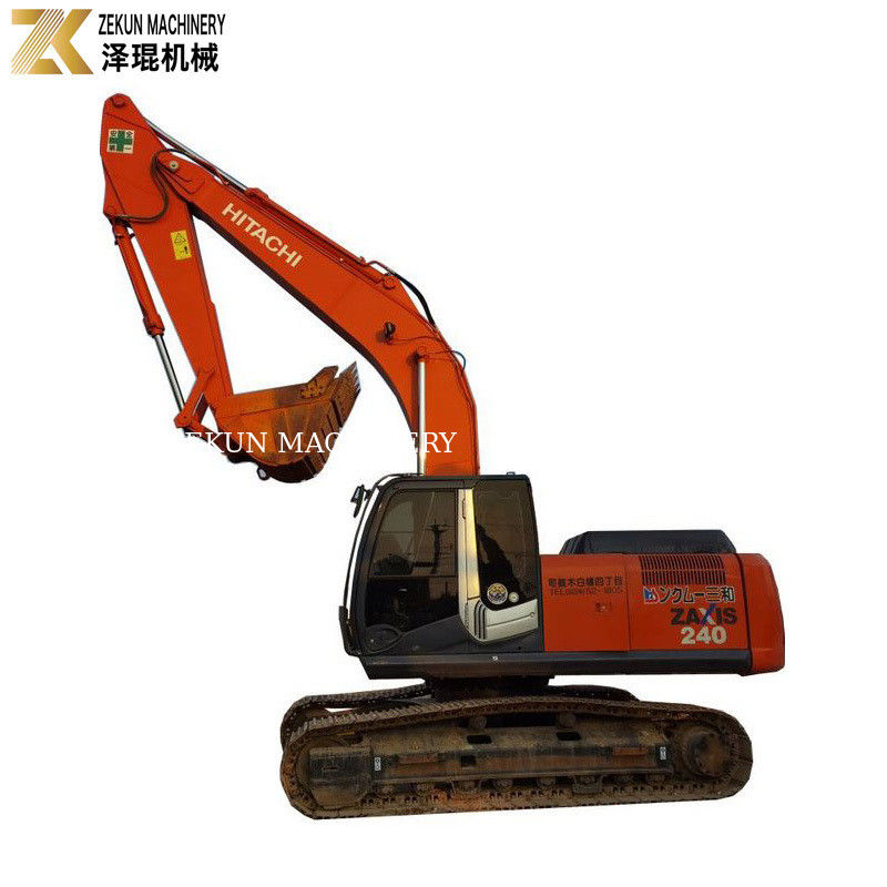 حفرة هيتاشي ZX240 مستعملة 24 طن اليابان الأصلية 2011 سنة 2001-4000 ساعات عمل