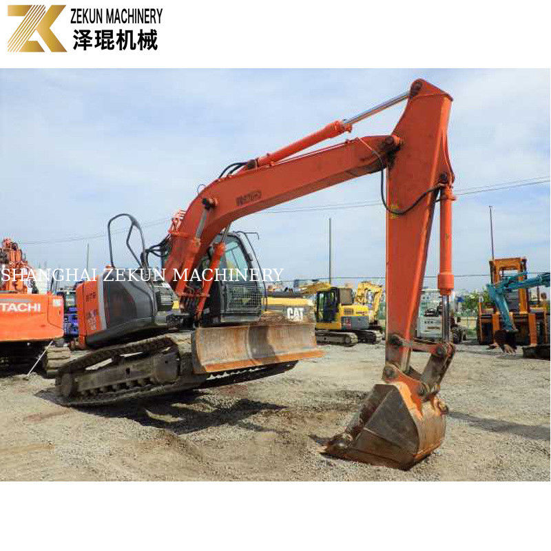 حفرة اليابان الأصلية هيتاشي ZX135US مع مضخة هيدروليكية الأصلية والزاحف