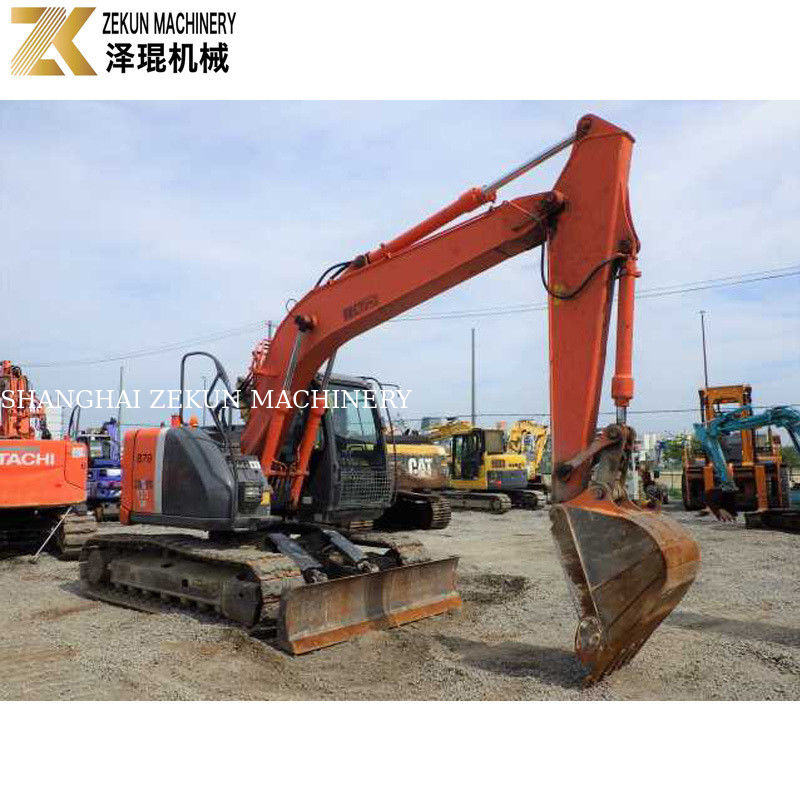 حفرة اليابان الأصلية هيتاشي ZX135US مع مضخة هيدروليكية الأصلية والزاحف