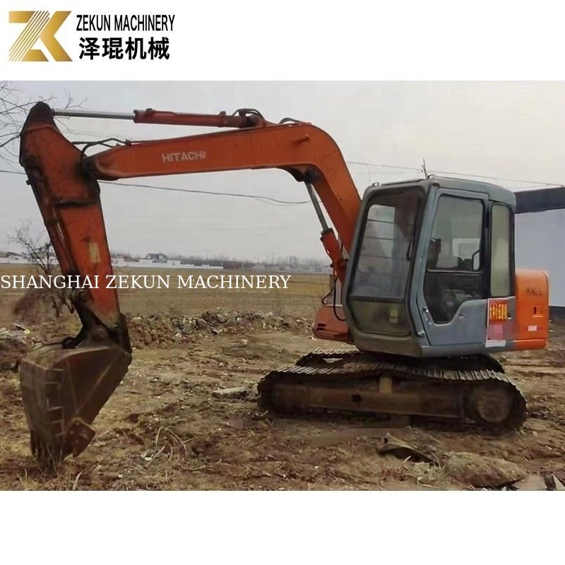 الحفرة اليدوية هيتاشي ZX60 الحفرة الزحفية 0.22m3 سعة دلو 2013 العام