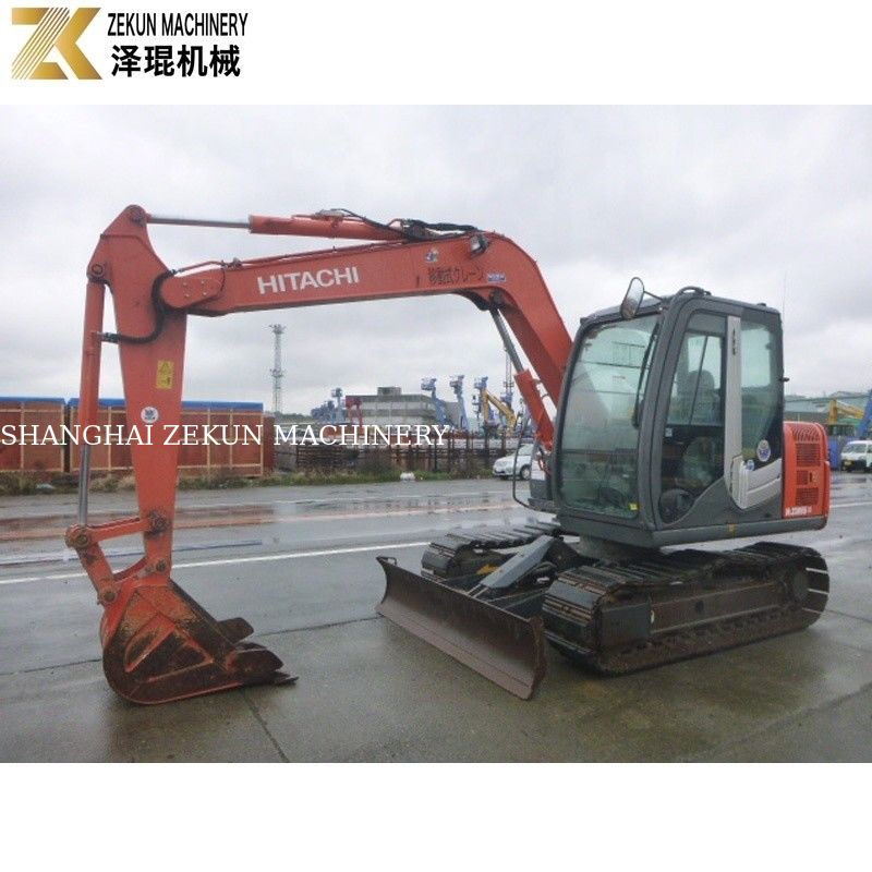دلو صغير مستعمل 7 طن هيتاشي ZX 70 الحفر مع إبهام ZX70-3 0-2000 ساعات عمل