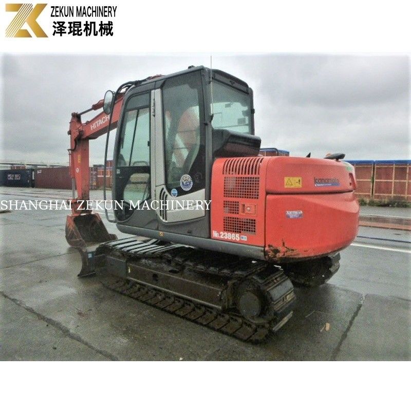 دلو صغير مستعمل 7 طن هيتاشي ZX 70 الحفر مع إبهام ZX70-3 0-2000 ساعات عمل