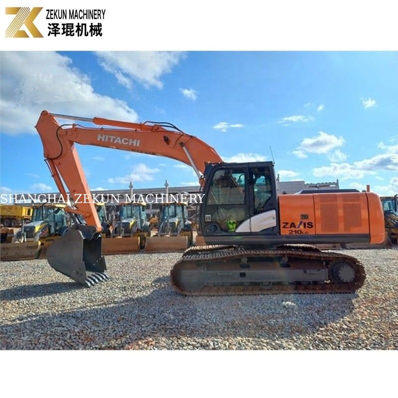حفرة هيتاتشي ZX210 مستعملة ZX210LC ZX210LC-3 مع محرك ياباني أصلي على الحرارة