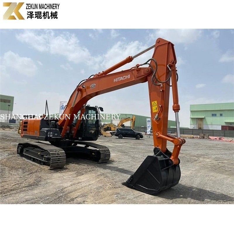 الحفرة متوسطة الحجم ZX220LC مع الحفرة للبناء 22 طن مستخدم هيتاشي 220