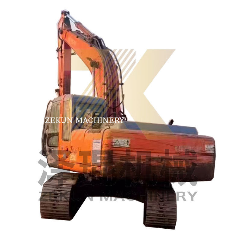 95٪ حفرة هيتاشي ZX200-6 مستعملة لعمليات ومهام آلات البناء