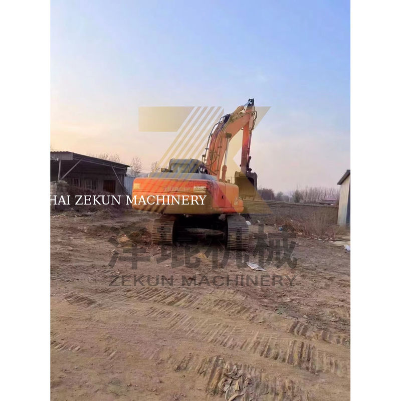 95٪ حفرة هيتاشي ZX200-6 مستعملة لعمليات ومهام آلات البناء