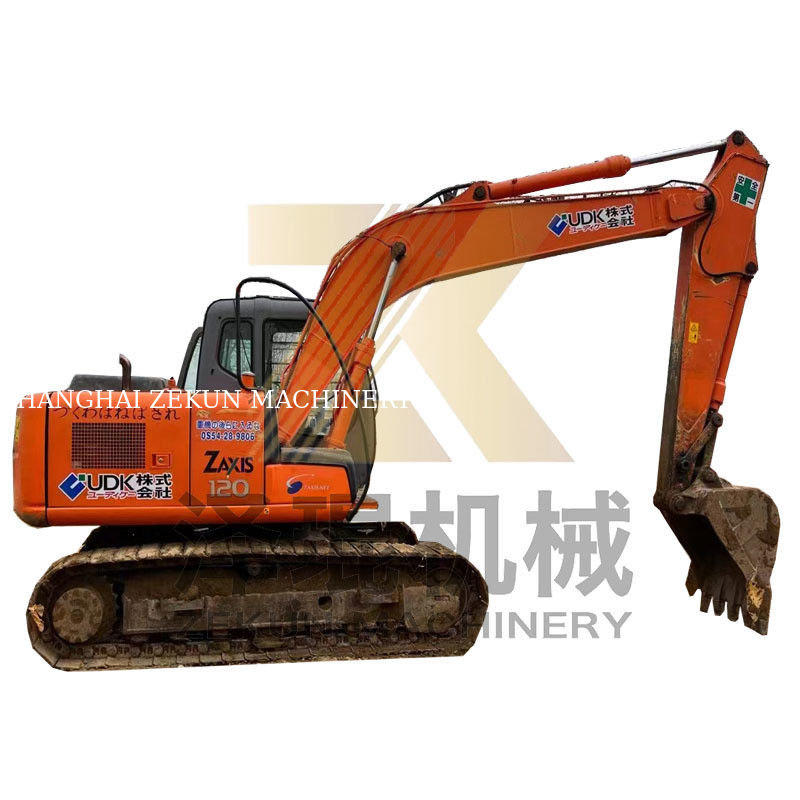 4001-6000 ساعات عمل هيتاشي ZX120-6 حفرة صغيرة مع محرك ISUZU