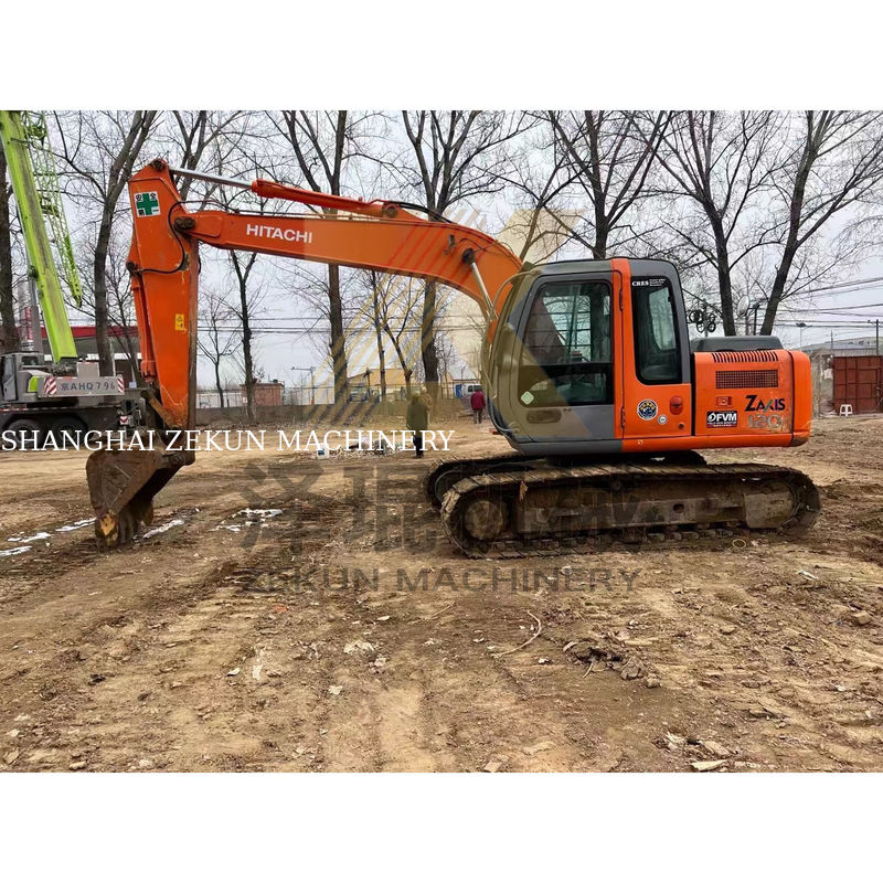 4001-6000 ساعات عمل هيتاشي ZX120-6 حفرة صغيرة مع محرك ISUZU