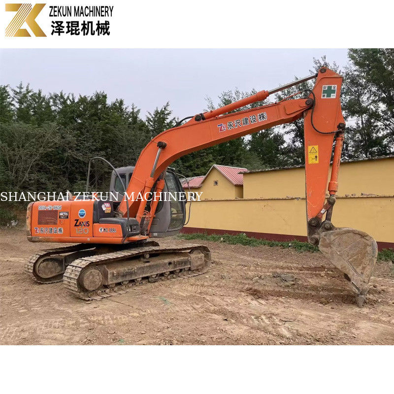 حفرة هيتاشي XX 120 مستعملة زازيس 120 M-3 5 بوصة مع 6001-8000 ساعة عمل