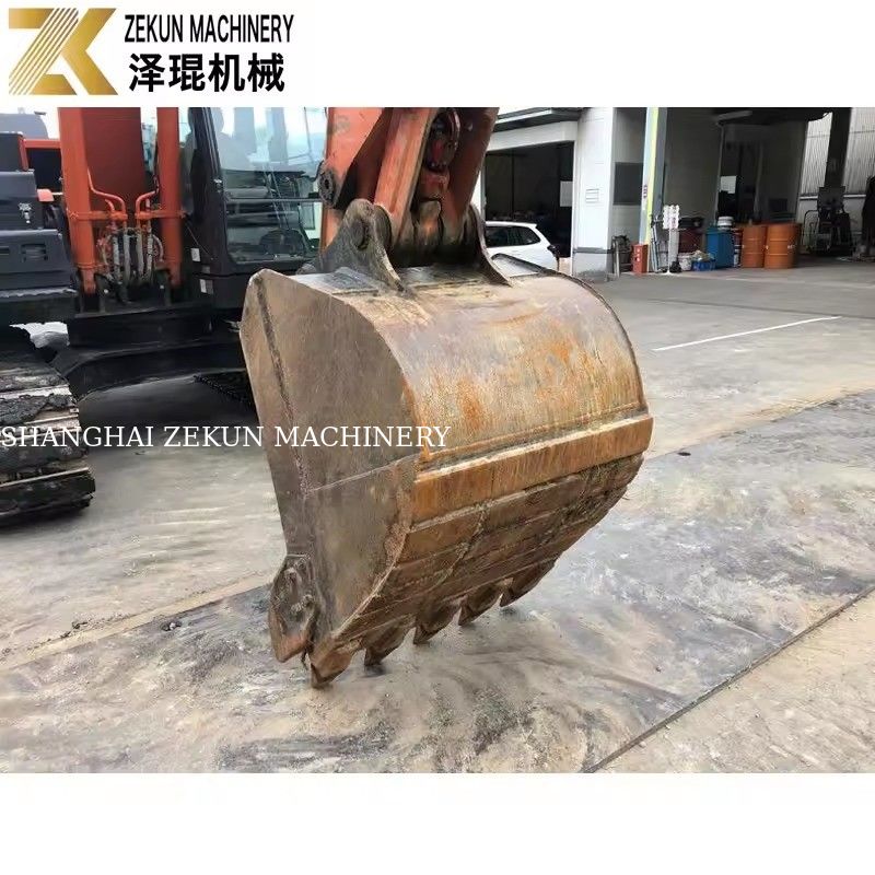 حفرة هيتاشي ZX120-6 مع مضخة هيدروليكية أصلية ووزن تشغيل 12 طن