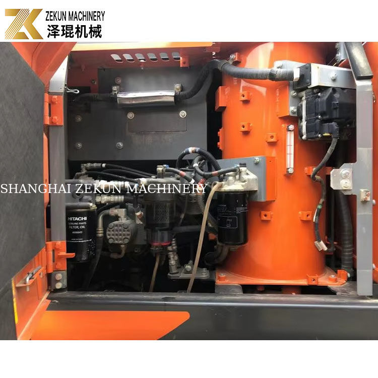 حفرة هيتاشي ZX120-6 مع مضخة هيدروليكية أصلية ووزن تشغيل 12 طن