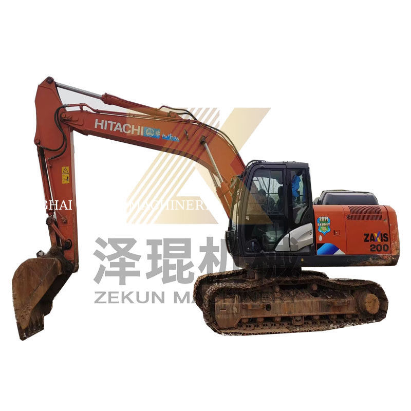 حفرة هيتاشي ZX200-5 مستعملة 20 طن اليابان الأصلية لاحتياجات البناء الخاصة بك