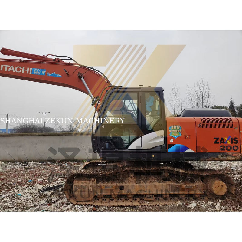 حفرة هيتاشي ZX200-5 مستعملة 20 طن اليابان الأصلية لاحتياجات البناء الخاصة بك
