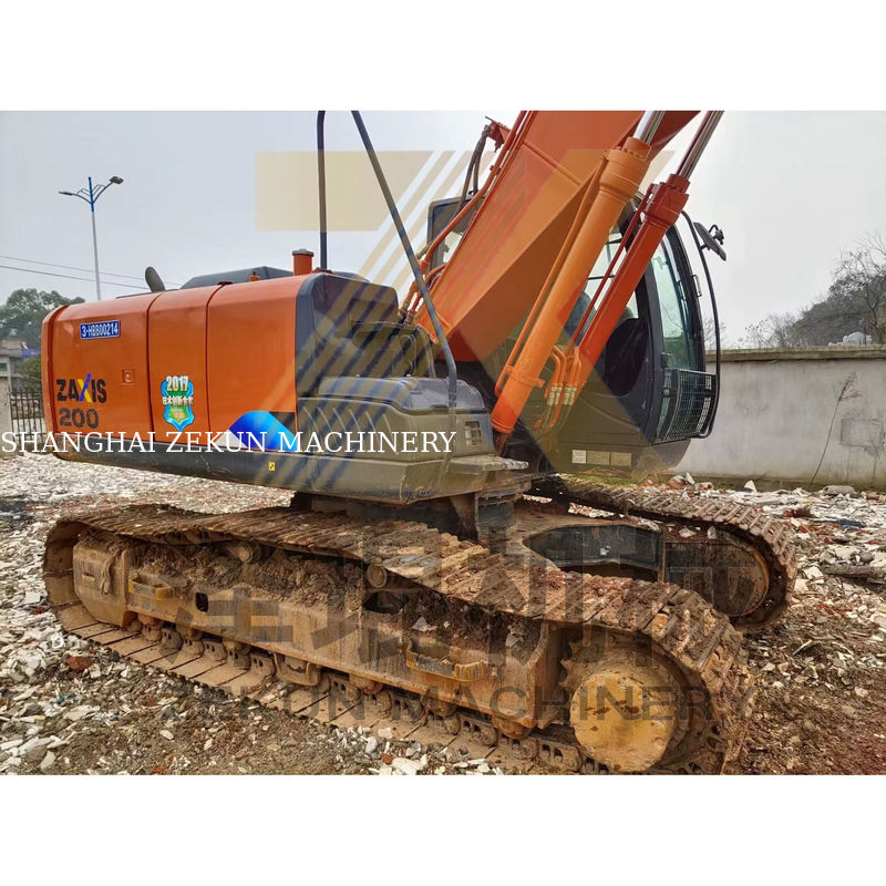 حفرة هيتاشي ZX200-5 مستعملة 20 طن اليابان الأصلية لاحتياجات البناء الخاصة بك