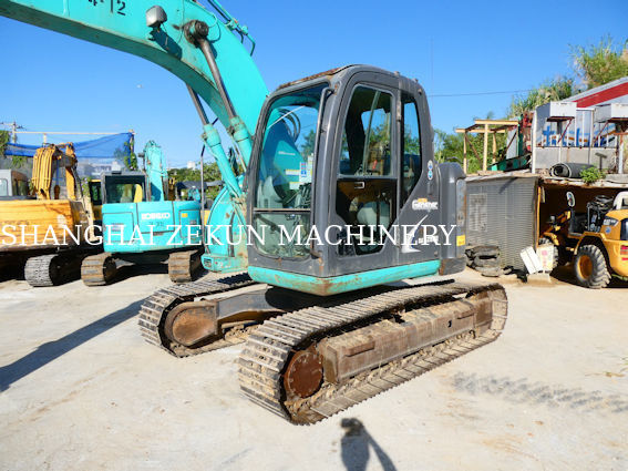 اليابان كوبيكلو حفر SK125SR استخدمت حفر الزحف 13 JP مع سعة 0.45 دلو