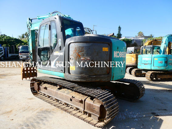 اليابان كوبيكلو حفر SK125SR استخدمت حفر الزحف 13 JP مع سعة 0.45 دلو