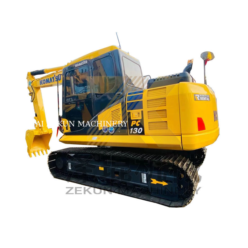 محفر 13 طن مستعمل كوماتسو PC130-7 حفر في شنغهاي صمام هيدروليكي غير ذلك