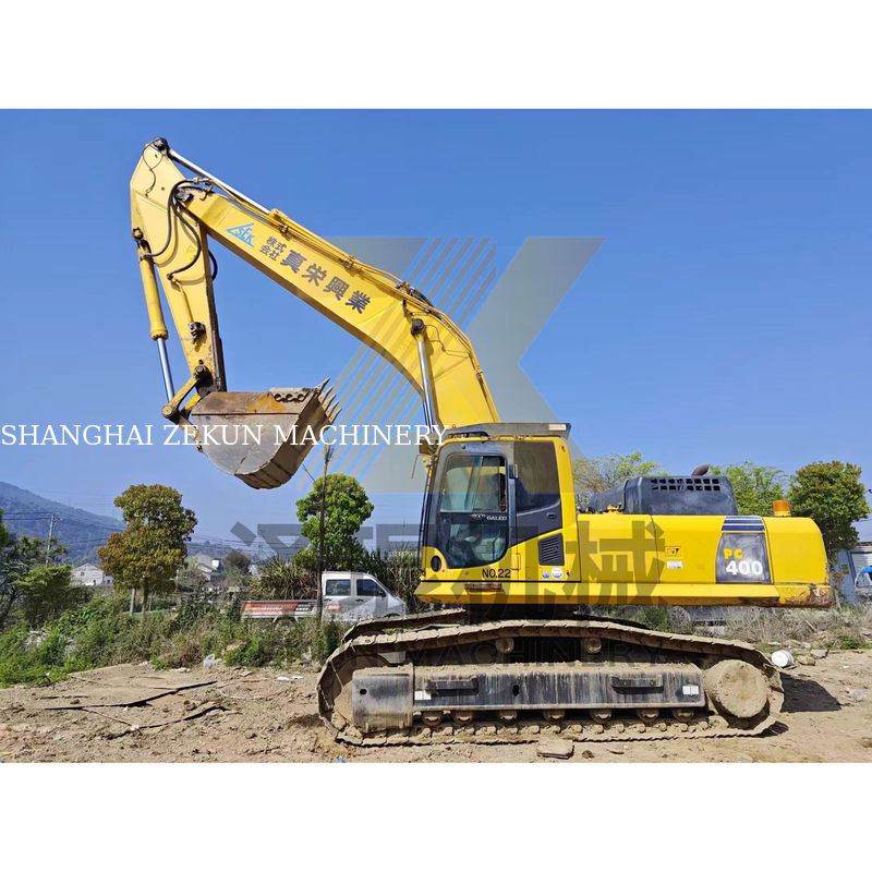 حفرة 40 طن مستعملة كوماتسو PC400-7 حفرة في شنغهاي 4000-6000 ساعة عمل