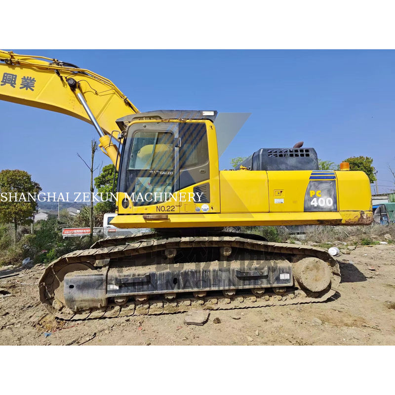 حفرة 40 طن مستعملة كوماتسو PC400-7 حفرة في شنغهاي 4000-6000 ساعة عمل