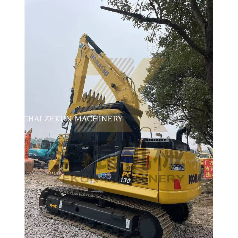 2020 مستعمل كوماتسو PC130-7 الحفر الهيدروليكي 13 طن الحفرة المصغرة 0.53M3 سعة دلو