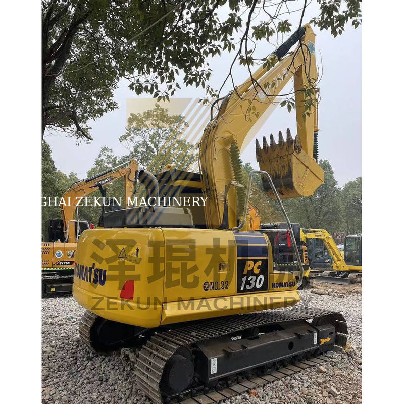 2020 مستعمل كوماتسو PC130-7 الحفر الهيدروليكي 13 طن الحفرة المصغرة 0.53M3 سعة دلو