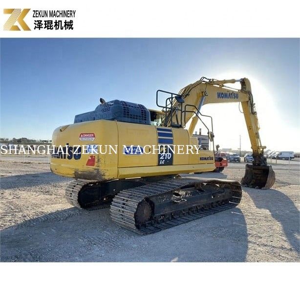كوماتسو PC 210-LC 7 الحفرة الزحفية المستخدمة مع الحافظات المطاطية 20900 كيلوغرام