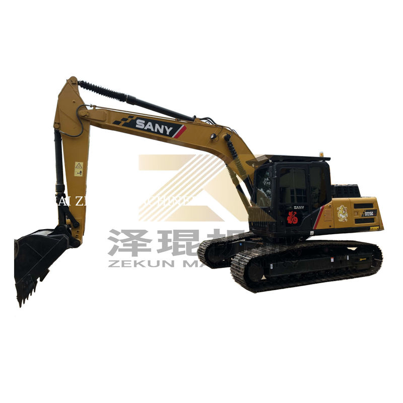 حفرة 21 طن Sany SY215C Pro حفرة الزحف الهيدروليكي مع سعة دلو 1.2M3