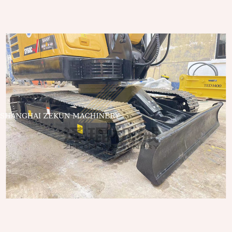 Sany SY60C Pro Crawler الحفار الهيدروليكي مع محرك Sany وساعات العمل 0-2000