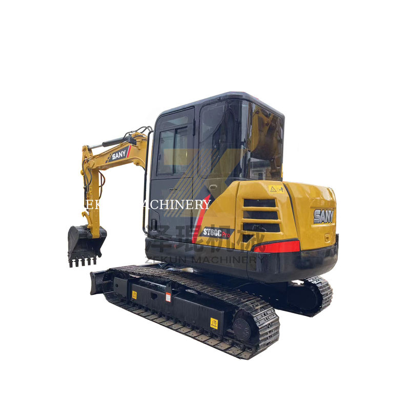 Sany SY60C Pro Excavator مستعمل 60C مع أداء ممتاز وساعات عمل 0-2000