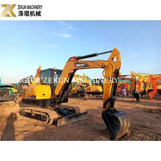حفرة Sany SY60C PRO ذات 6 أطنان مستعملة مع محرك Sany وساعات قليلة
