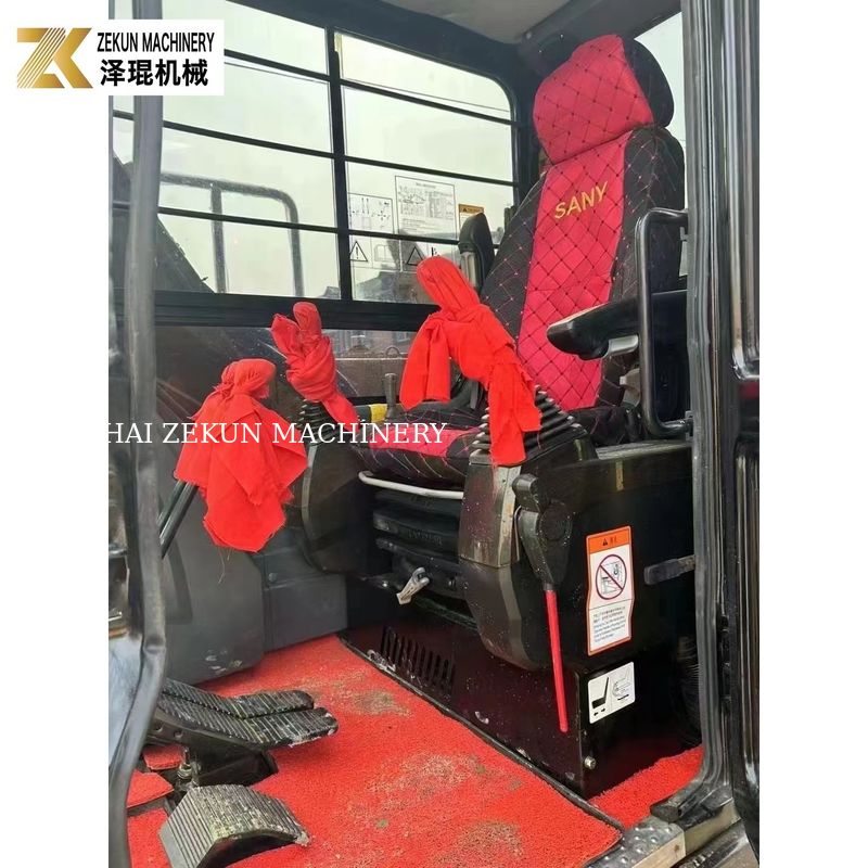 محرك مستورد Sany SY95C PRO الحفرة 9 طن مثالية لمشاريع البناء