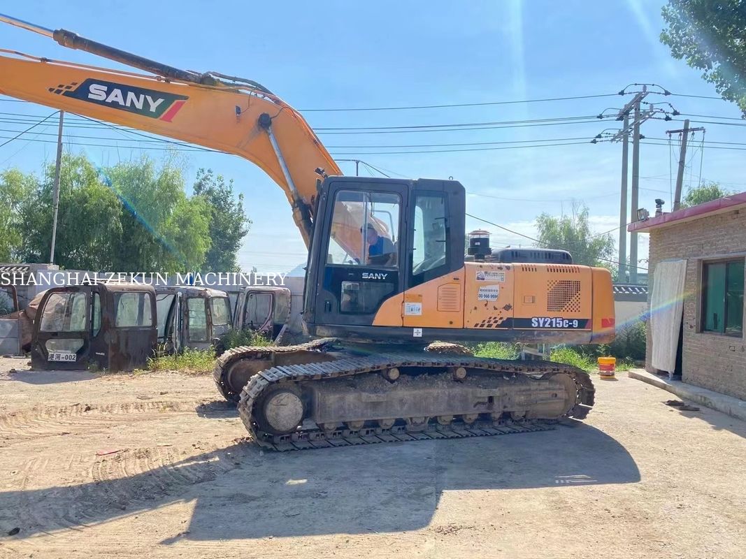 استخدمت الحفرة Sany SY215C-9 SY215C PRO المتزحلق لإنشاءات ثقيلة