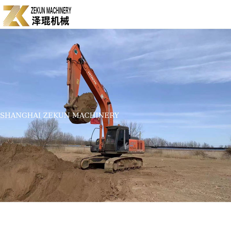 الحفرة HITACHI ZX350-3 المستخدمة بحالة جيدة مع وزن تشغيل 35 طن محرك ISUZU