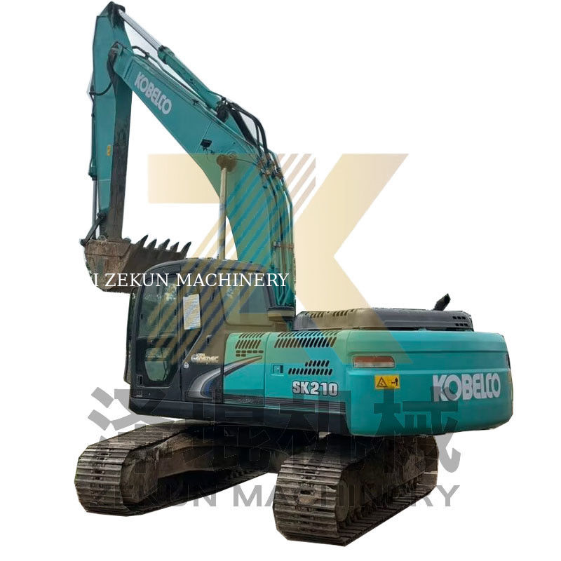 حالة جيدة مستعملة Kobelco SK210-8 حفرة الجهاز 21 طن في شنغهاي مع 2020 HINO سنة ومحرك