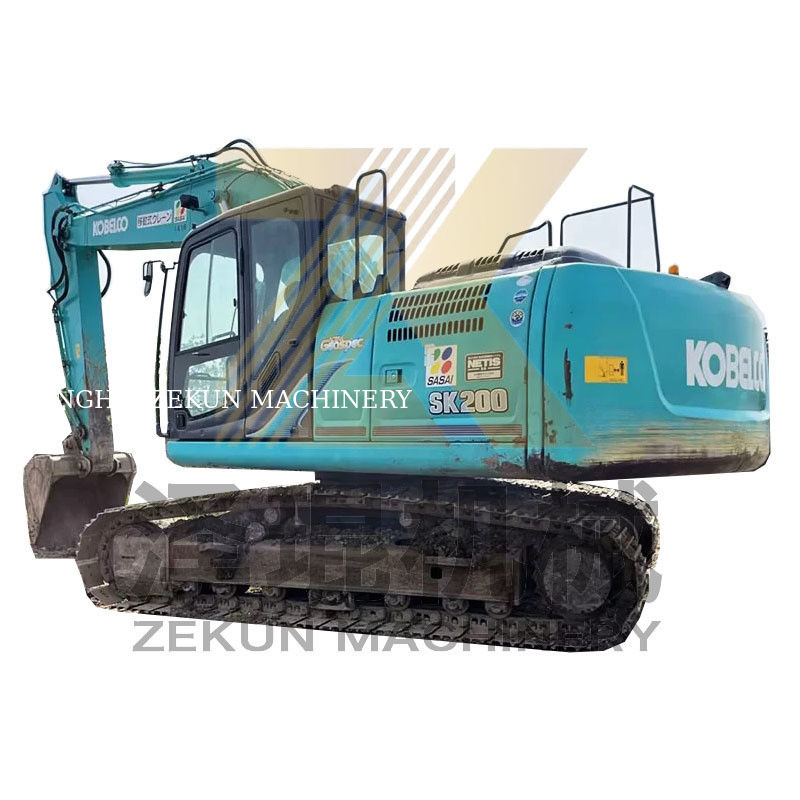 20 طن حفرة مستعملة كوبيلكو SK200-8 مع ساعات عمل منخفضة من اليابان