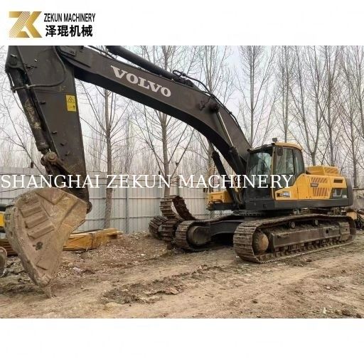 معدات التعدين الأصلية الملونة 48 طن مستعمل فولفو EC480 حفر الزحف EC480D
