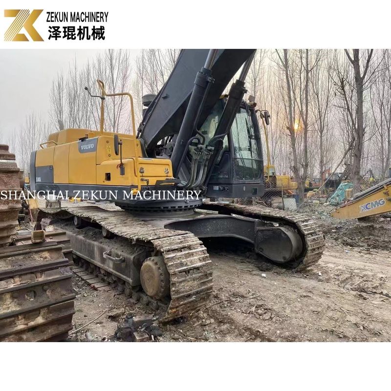 معدات التعدين الأصلية الملونة 48 طن مستعمل فولفو EC480 حفر الزحف EC480D