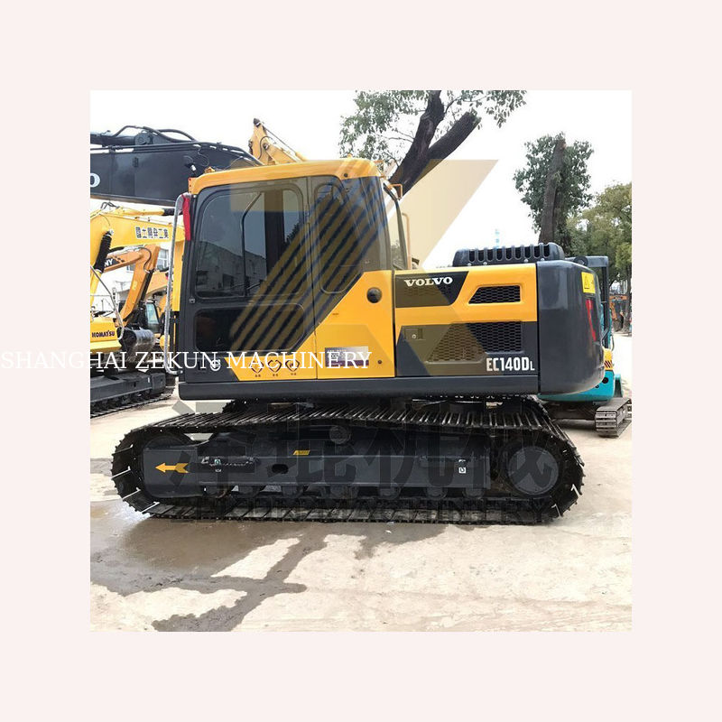 حفرة فولفو EC140DL حفرة 14 طن مستعملة مع علامات تجارية أخرى من الصمامات الهيدروليكية